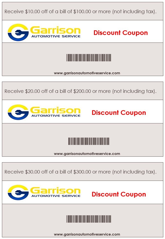 Discount Coupons